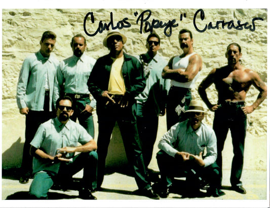 Carlos "Popeye" Carrasco Cast Photo AUTOGRAPHED